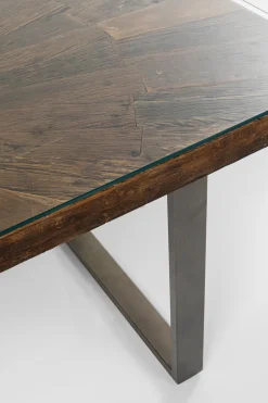 KARE Tisch Conley Rohstahl 180x90