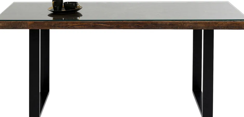 KARE Tisch Conley Schwarz 180x90