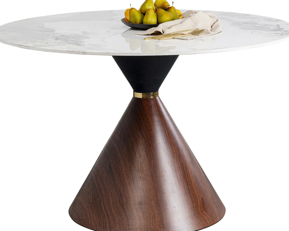 KARE Tisch Cono Keramik Ø120cm