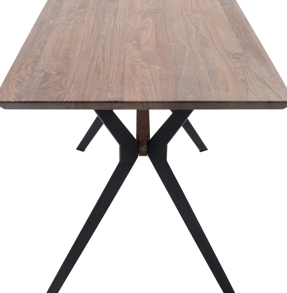 KARE Tisch Downtown Walnuss 100x220cm