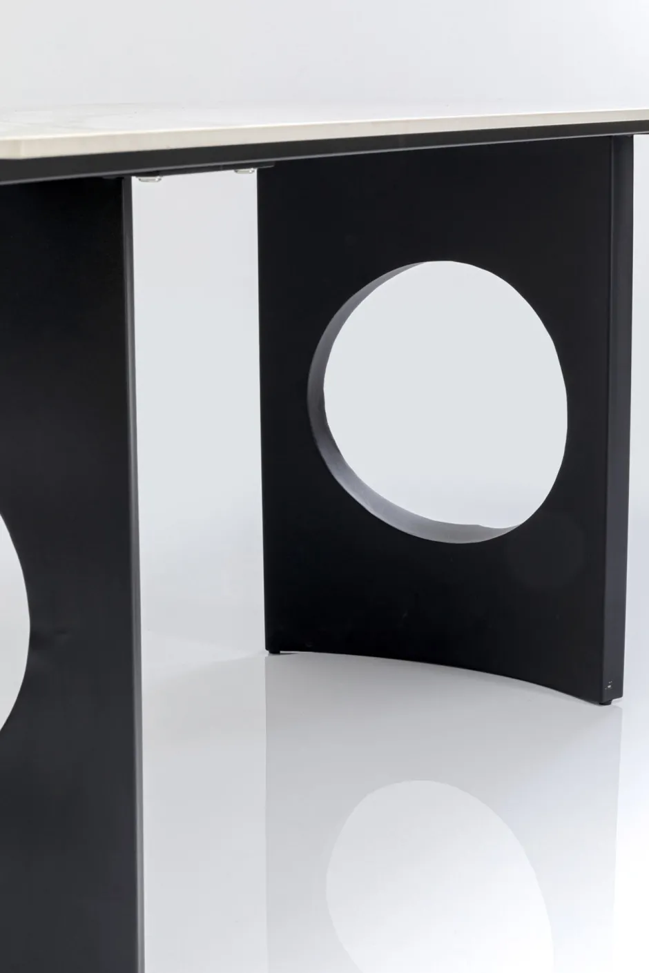 KARE Tisch Eternity Oho Schwarz Keramik 180x90cm