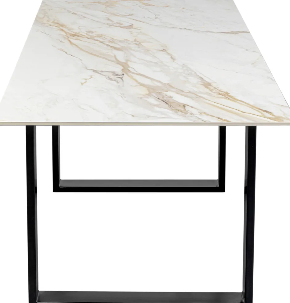 KARE Tisch Eternity Schwarz 160x80cm