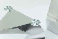 KARE Tisch Gloria Chrom 200x100cm