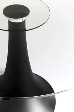 KARE Tisch Grande Possibilita Smoke Glas Ø110cm