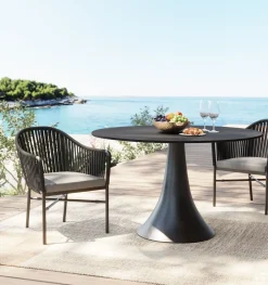 KARE Tisch Grande Possibilita Schwarz Ø110cm
