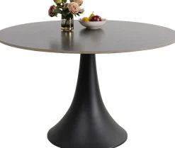 KARE Tisch Grande Possibilita Schwarz Ø120cm