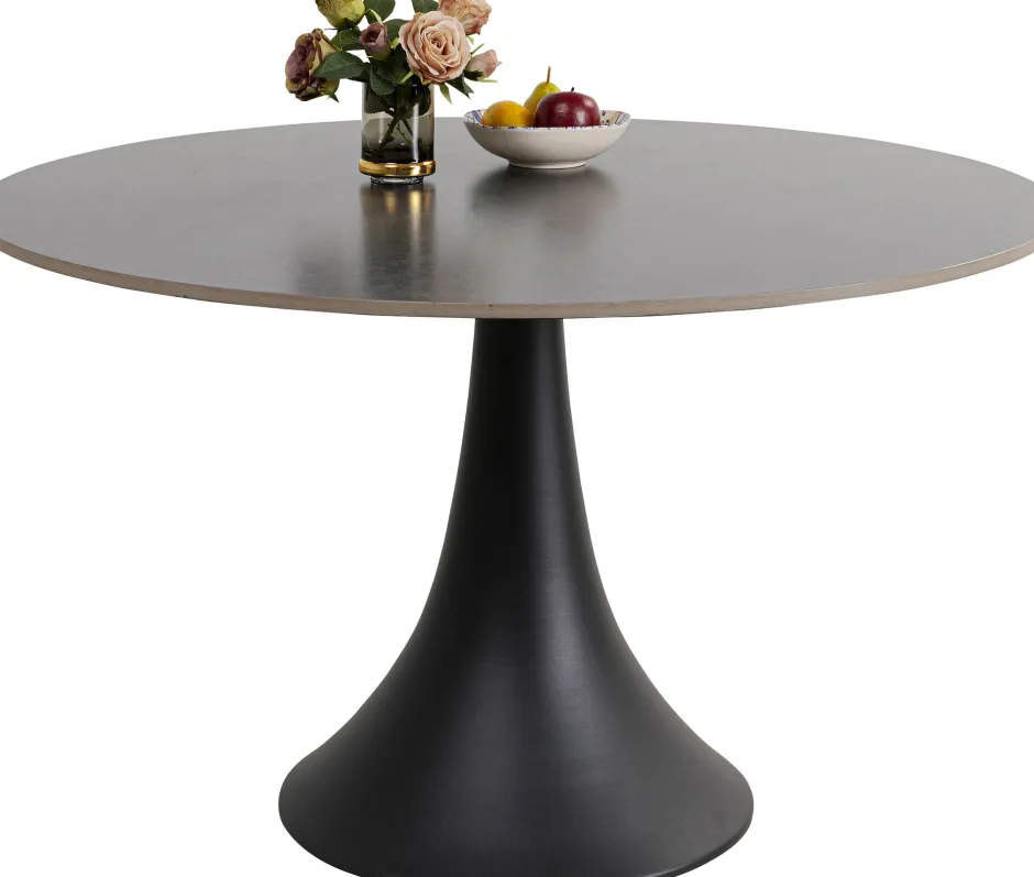 KARE Tisch Grande Possibilita Schwarz Ø120cm