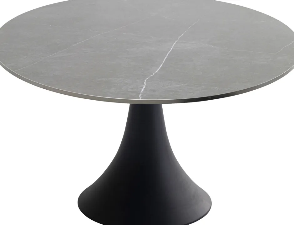 KARE Tisch Grande Possibilita Schwarz Ø120cm