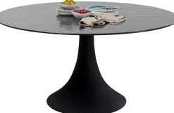 KARE Tisch Grande Possibilita Schwarz Bubble Ø150cm