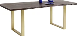 KARE Tisch Harmony Dunkel Brass 180x90