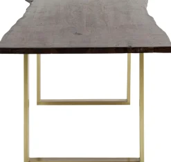 KARE Tisch Harmony Dunkel Brass 160x80