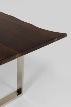 KARE Tisch Harmony Dunkel Chrom 180x90