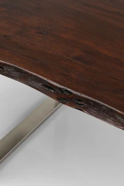 KARE Tisch Harmony Dunkel Chrom 160x80