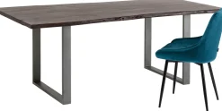 KARE Tisch Harmony Dunkel Rohstahl 180x90