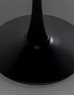 KARE Tisch Invitation Set Ceramic Schwarz Schwarz Ø90cm