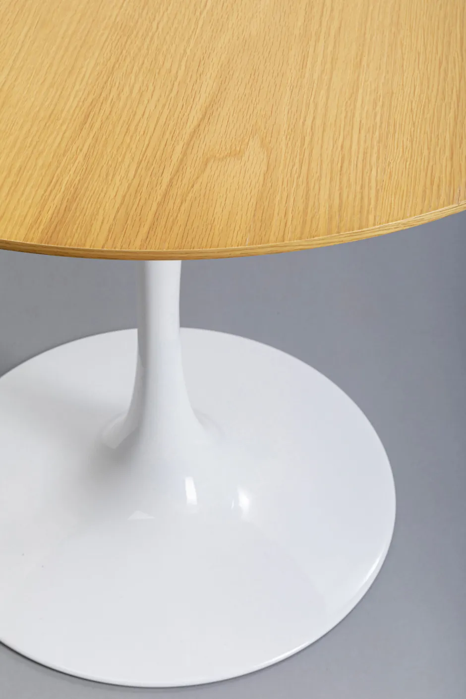 KARE Tisch Invitation Set Eiche Weiß Ø90cm