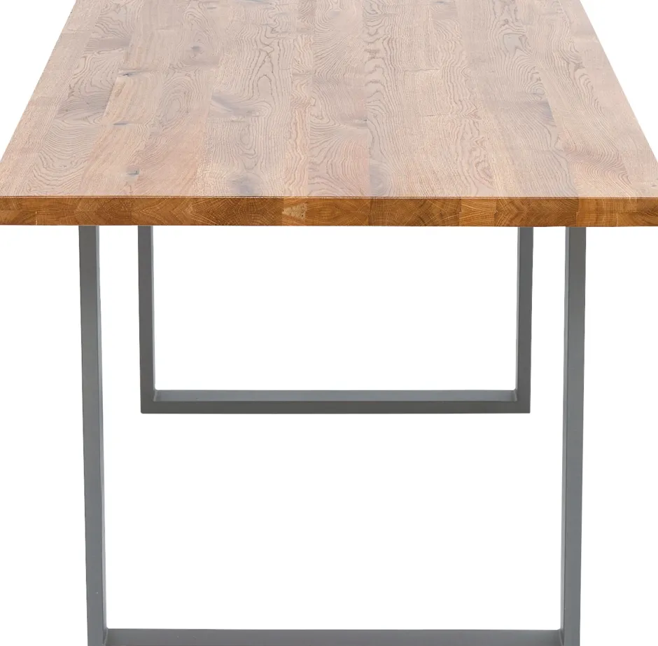 KARE Tisch Jackie Eiche Rohstahl 200x100