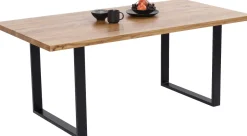 KARE Tisch Jackie Eiche Schwarz 160x80