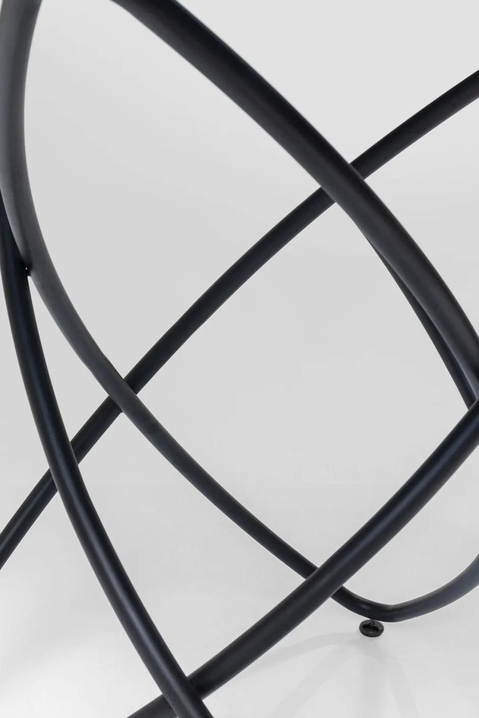 KARE Tisch Molekular Schwarz Ø120cm