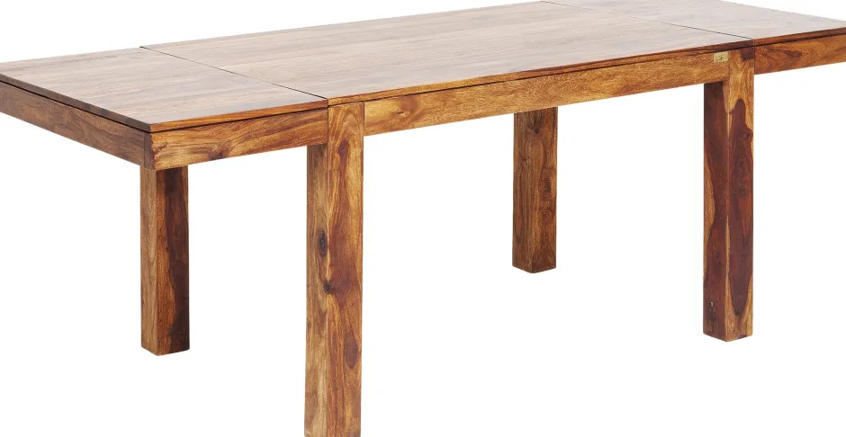 KARE Tisch Momo inkl. 2 Ansteckplatten 120(40+40)x80cm