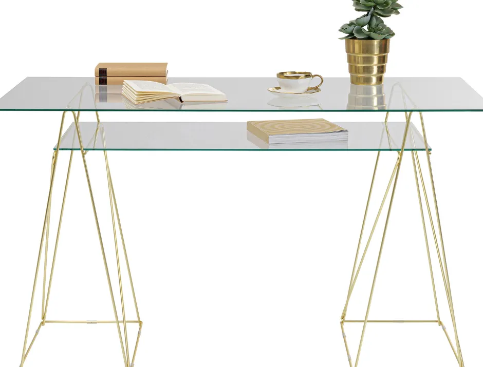 KARE Tisch Polar Brass Matt 8mm ESG