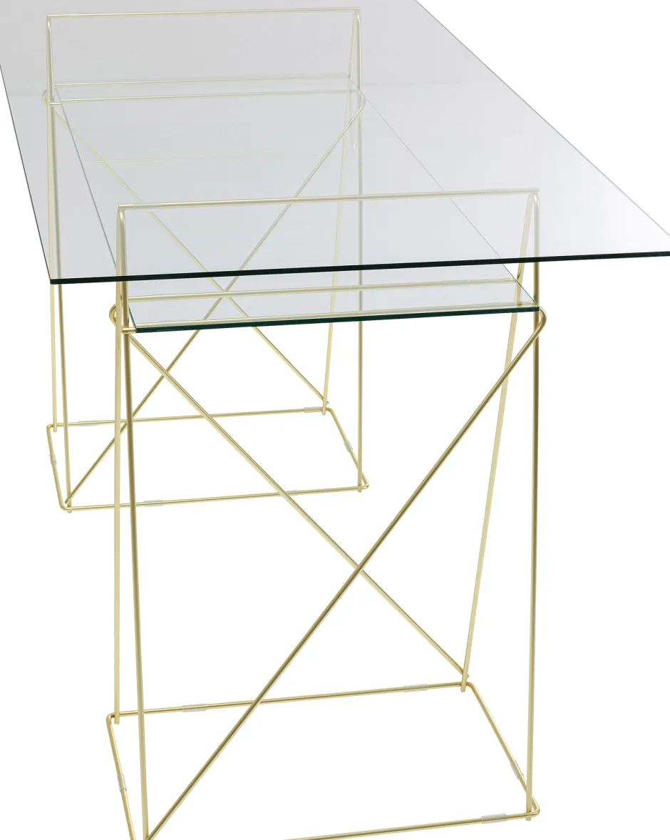 KARE Tisch Polar Brass Matt 8mm ESG