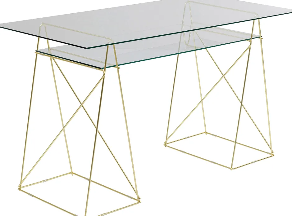 KARE Tisch Polar Brass Matt 8mm ESG