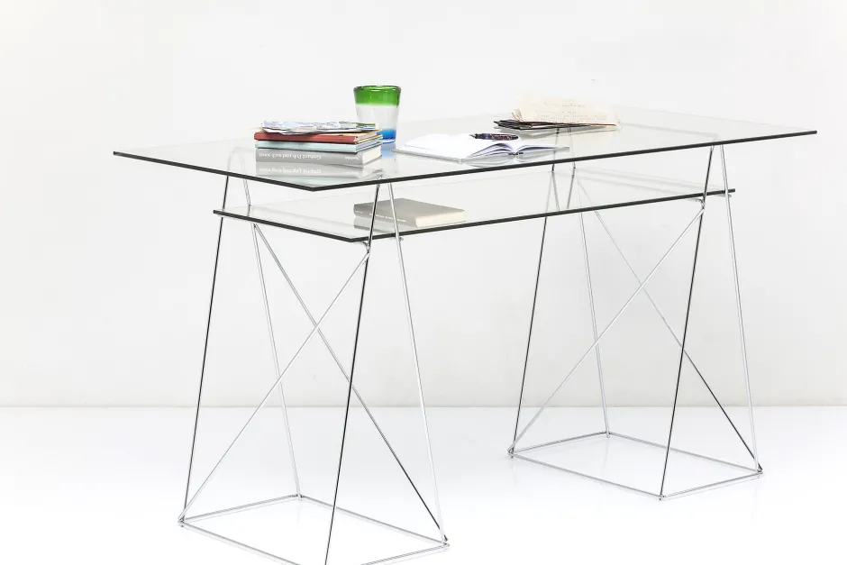 KARE Tisch Polar Chrom 8 mm ESG