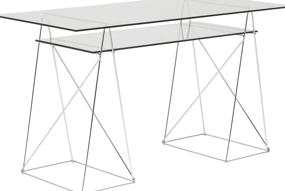 KARE Tisch Polar Chrom 8 mm ESG