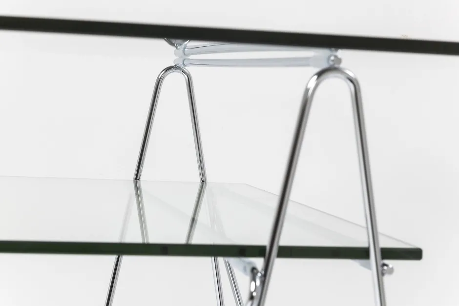 KARE Tisch Polar Chrom 8 mm ESG