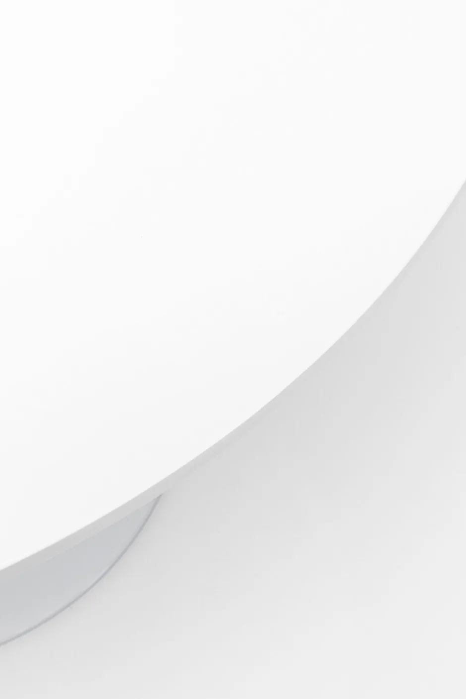 KARE Tisch Schickeria Weiß Ø110