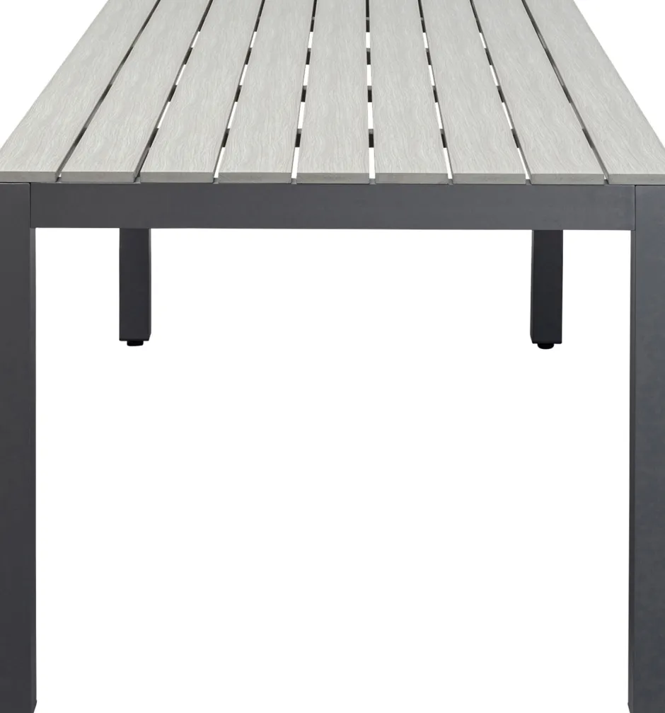KARE Tisch Sorrento Grau180x90cm