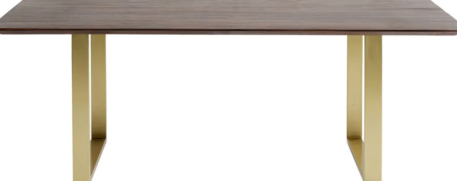 KARE Tisch Symphony Dunkel Brass 160x80
