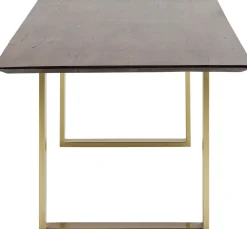 KARE Tisch Symphony Dunkel Brass 160x80