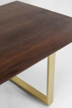KARE Tisch Symphony Dunkel Brass 160x80