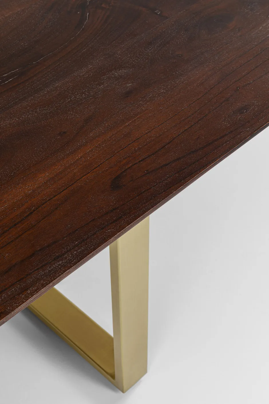 KARE Tisch Symphony Dunkel Brass 160x80