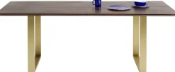 KARE Tisch Symphony Dunkel Brass 160x80