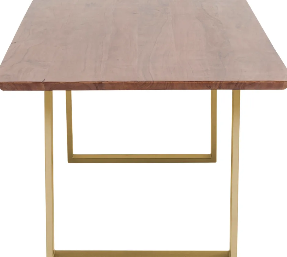 KARE Tisch Symphony Dunkel Brass 160x80