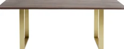 KARE Tisch Symphony Dunkel Brass 180x90
