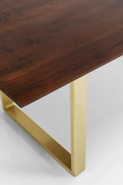 KARE Tisch Symphony Dunkel Brass 180x90