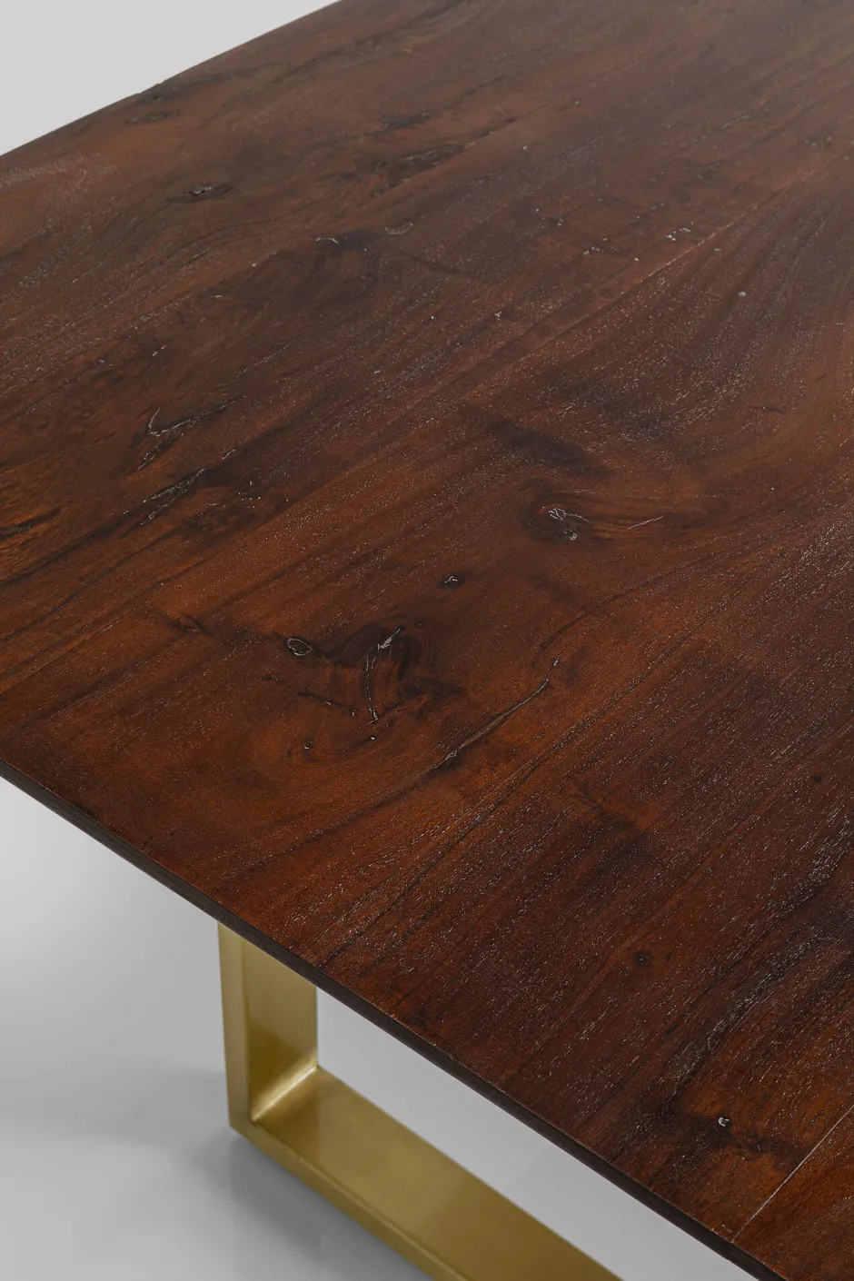 KARE Tisch Symphony Dunkel Brass 180x90