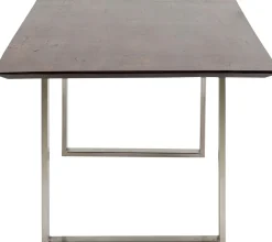 KARE Tisch Symphony Dunkel Chrom 180x90