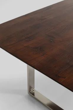 KARE Tisch Symphony Dunkel Chrom 180x90