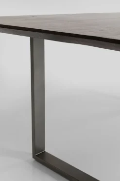 KARE Tisch Symphony Dunkel Rohstahl 160x80