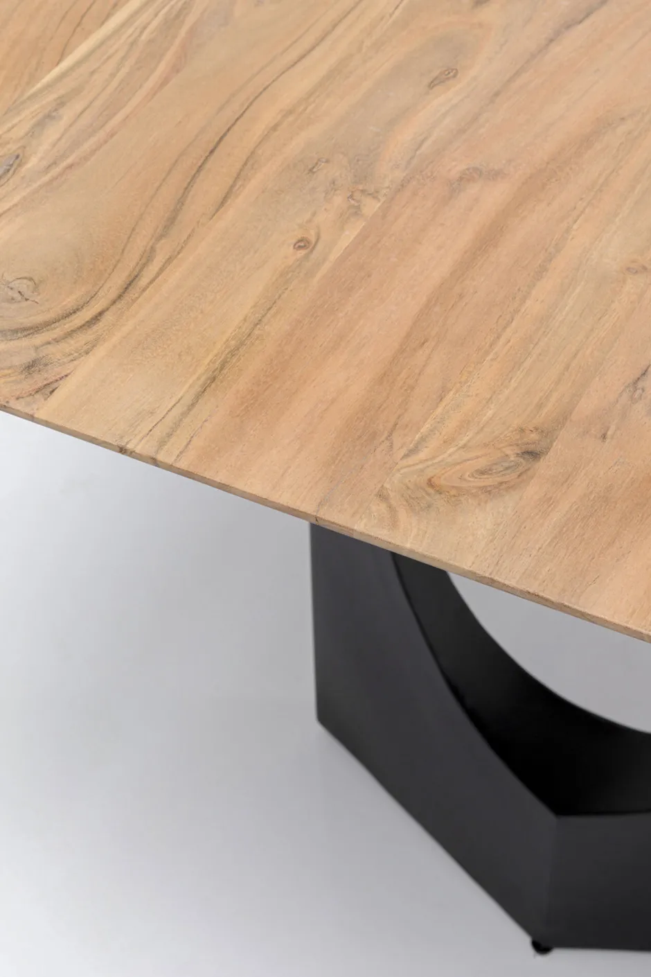 KARE Tisch Symphony Oho Schwarz 180x90cm