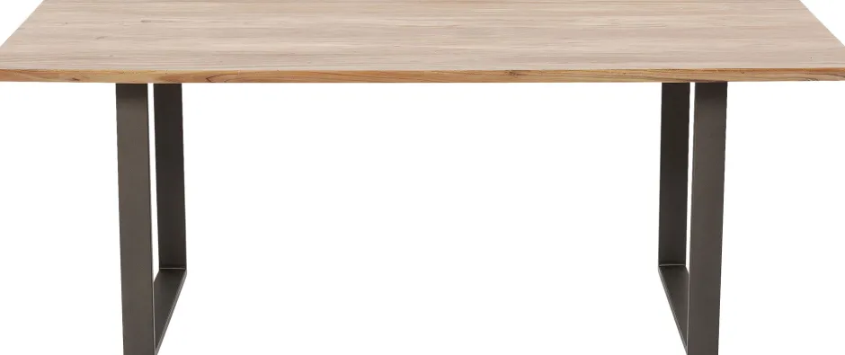 KARE Tisch Symphony Rohstahl 180x90