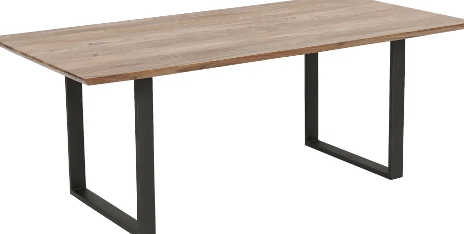 KARE Tisch Symphony Rohstahl 180x90