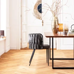 KARE Tisch Symphony Schwarz 180x90