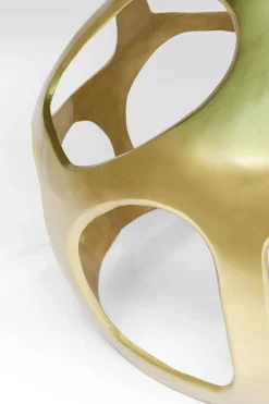 KARE Tisch Volcano Gold Ø120cm