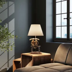 KARE Tischleuchte Animal Bunny Love 53cm